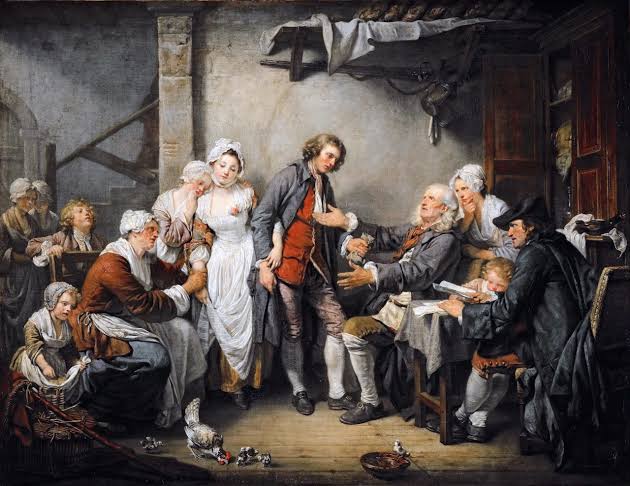 <p>The Village Bride, 1761</p>