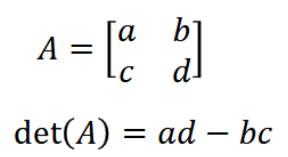 <ul><li><p>A single number that summarises the key properties of a square matrix. </p></li><li><p>Usually used to measure how a matrix scales space. </p></li></ul><p></p>