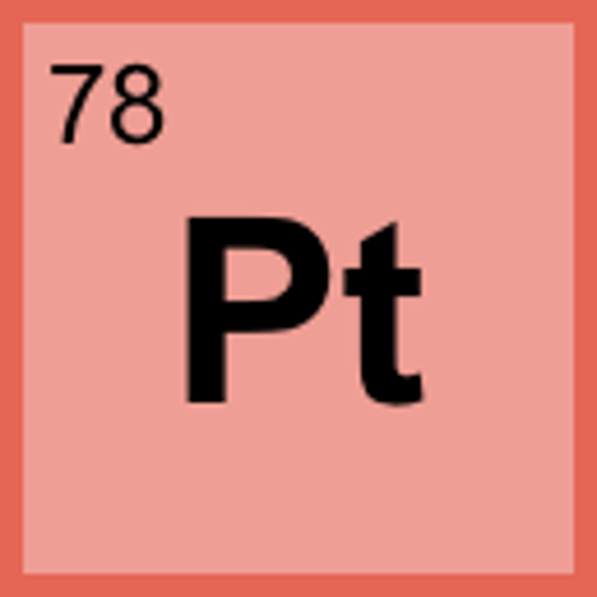 <p>Nickel family,+2 and +4, least reactive metal, good catalyst, does not oxidize readily</p>