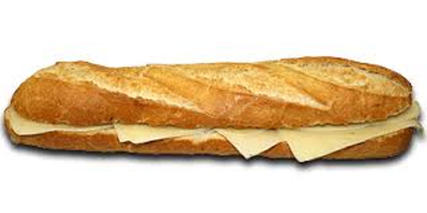 <p>sandwich (en muchos países)</p>