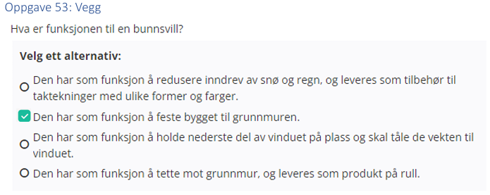 <p>Den har som funksjon å feste bygget til grunnmuren</p>