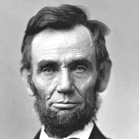 <p>Abraham Lincoln</p>