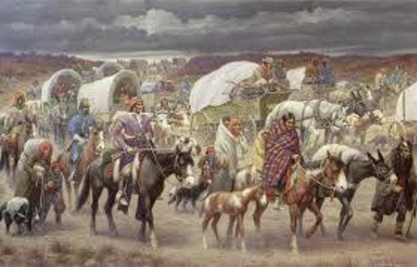 <p>The Indian removal act was when President Andrew Jackson made native Americans move out of their territory. The Cherokee Indians were forced to walk for days to reach their new territory many natives died on the trail.</p>