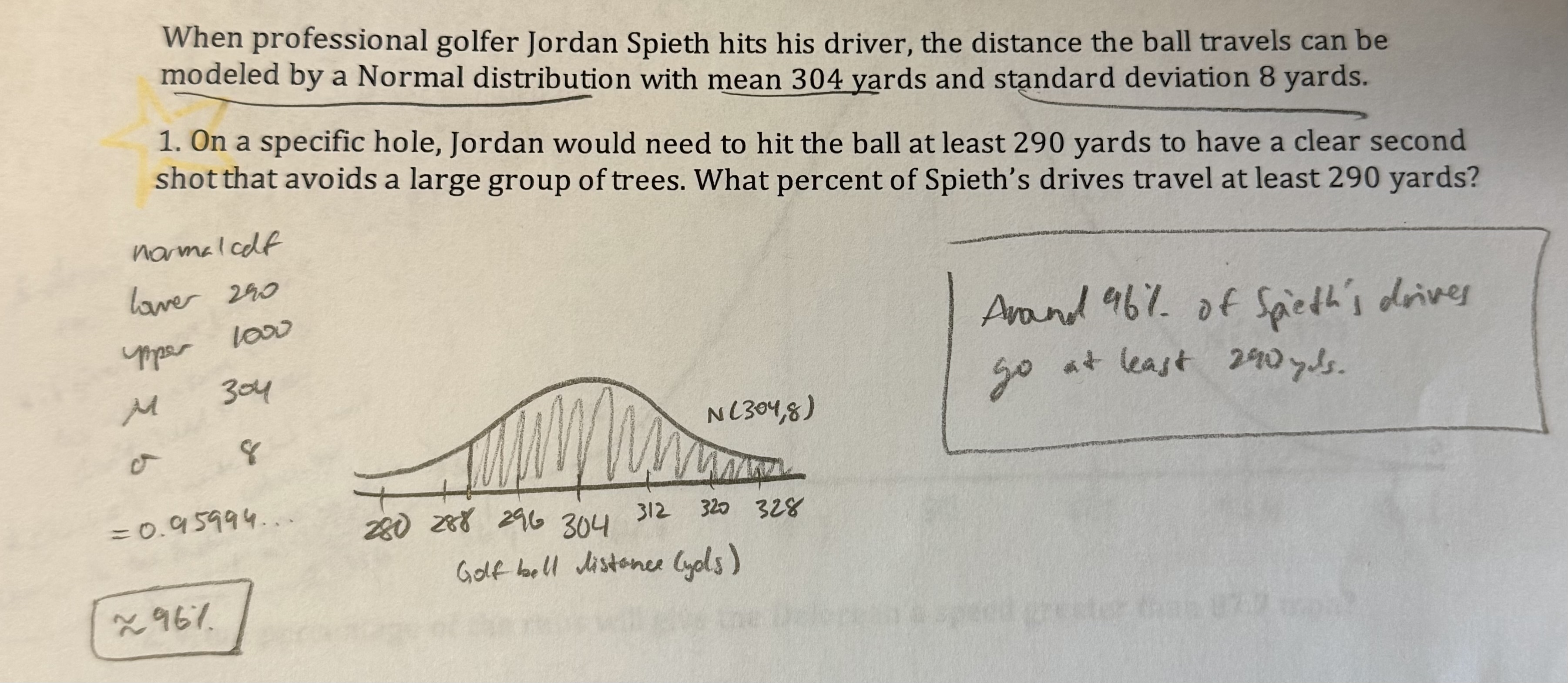<p>!!! test/question answering tips</p><p>-show work → write calculations, write down what you put into your calculator, draw curves, write sentence answers at the end!</p><p>-use #s for explanations</p><p><-EXAMPLE PIC</p>