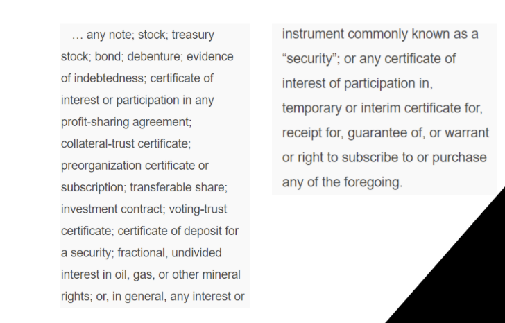 any certificate of interest of participation in temporary or interim certificate for receipt for, guarantee of or warrant or right to subscribe to or purchase any of the foregoing