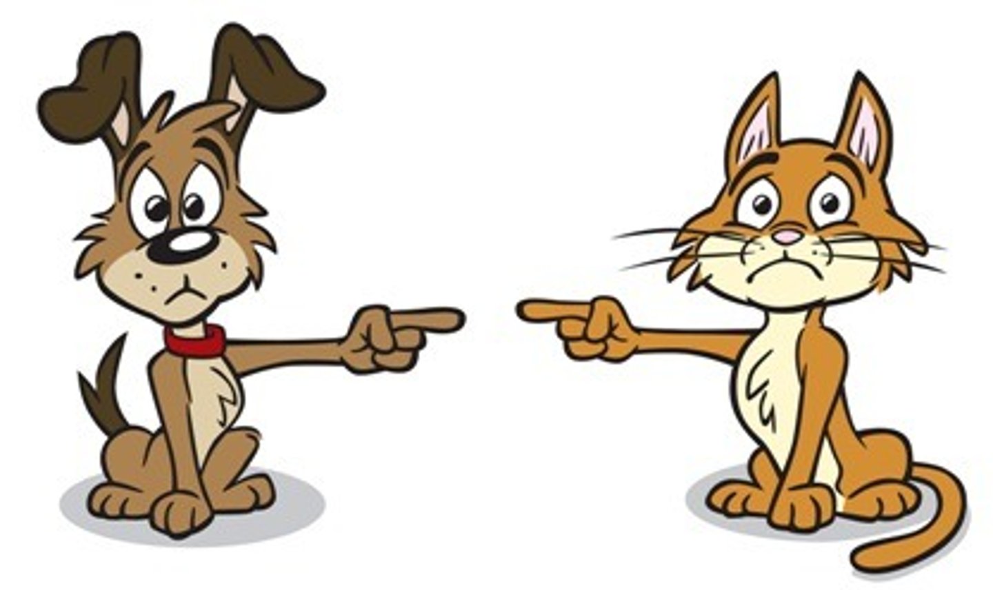 <p>you have done smth bad so you're responsible for it.</p><p>it was his _____ we lost the client.</p>