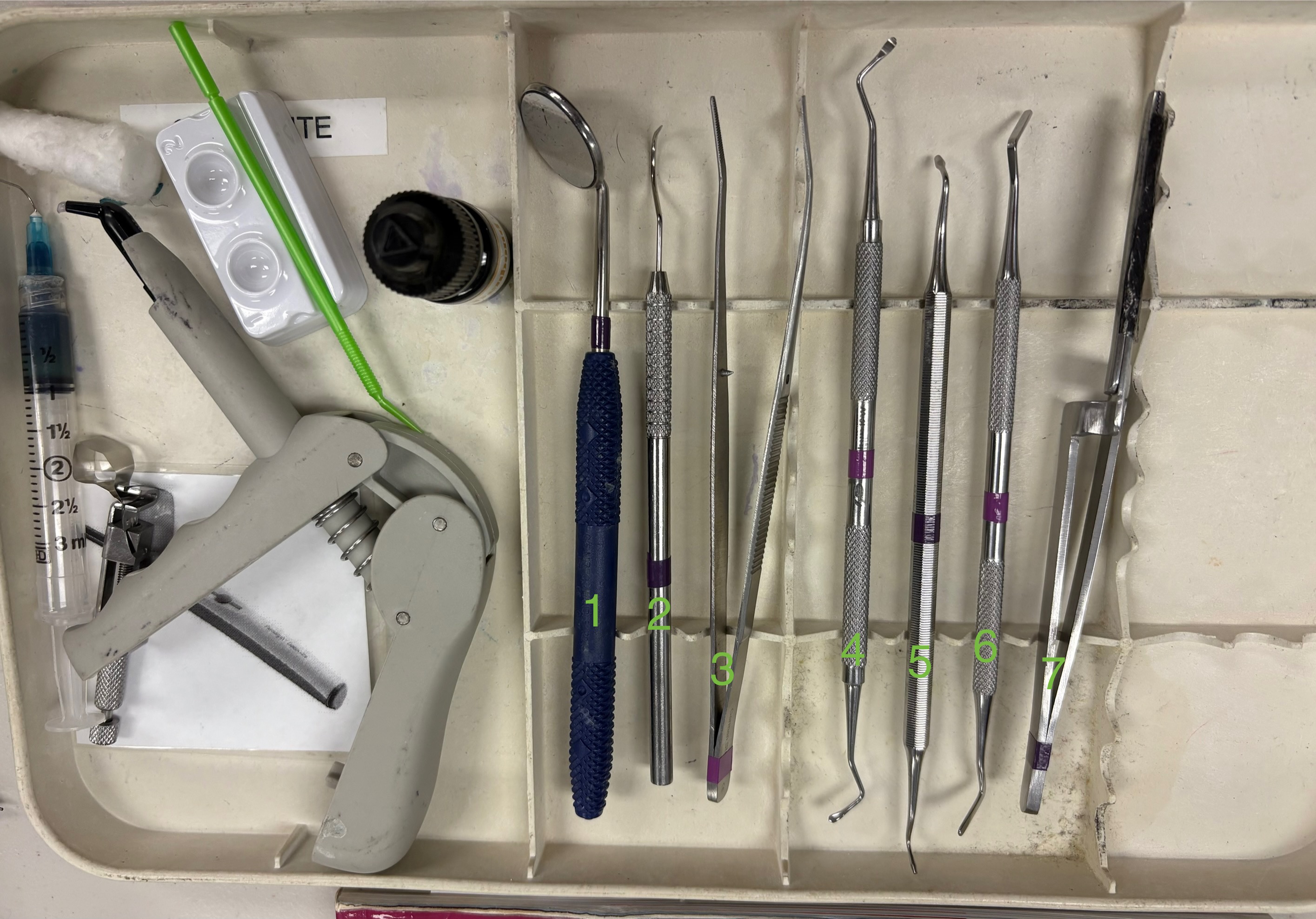 <p>What’s the name of number 1?</p>