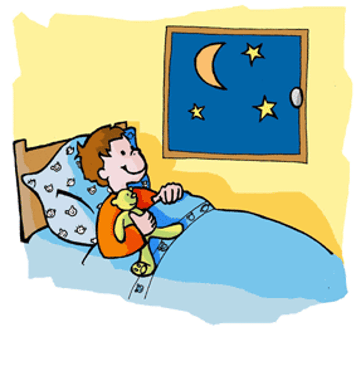 <p>to go to bed</p>