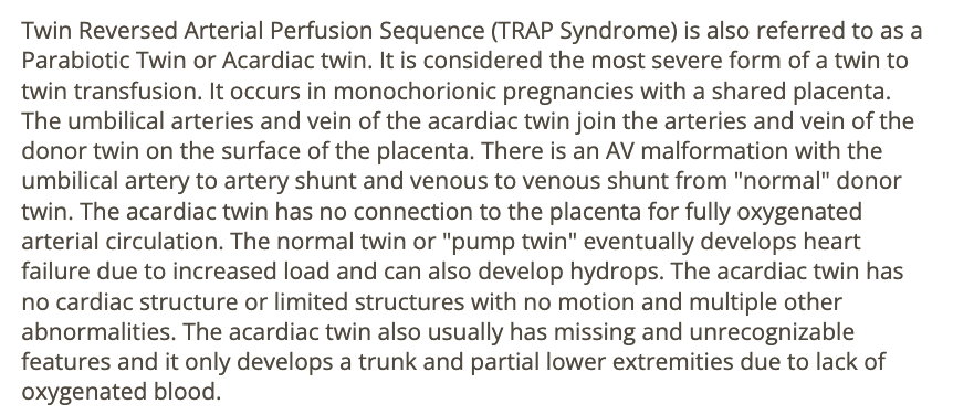 <p>c) twin reversed arterial perfusion sequence</p>