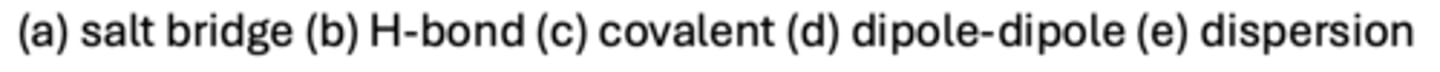 <p>Which type of bond does not generally form between proteins and ligands when they bind</p>