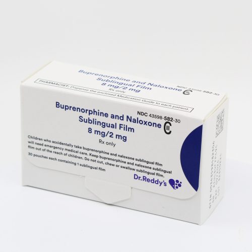 <p>Buprenorphine + Naloxone (SL film)</p>