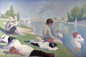 <p><strong>Une baignade à Asnières</strong> (1884)</p>