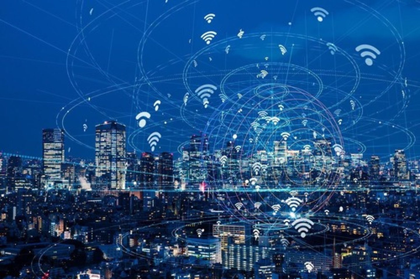 <p>Urban areas utilizing data for improved functionality.</p>