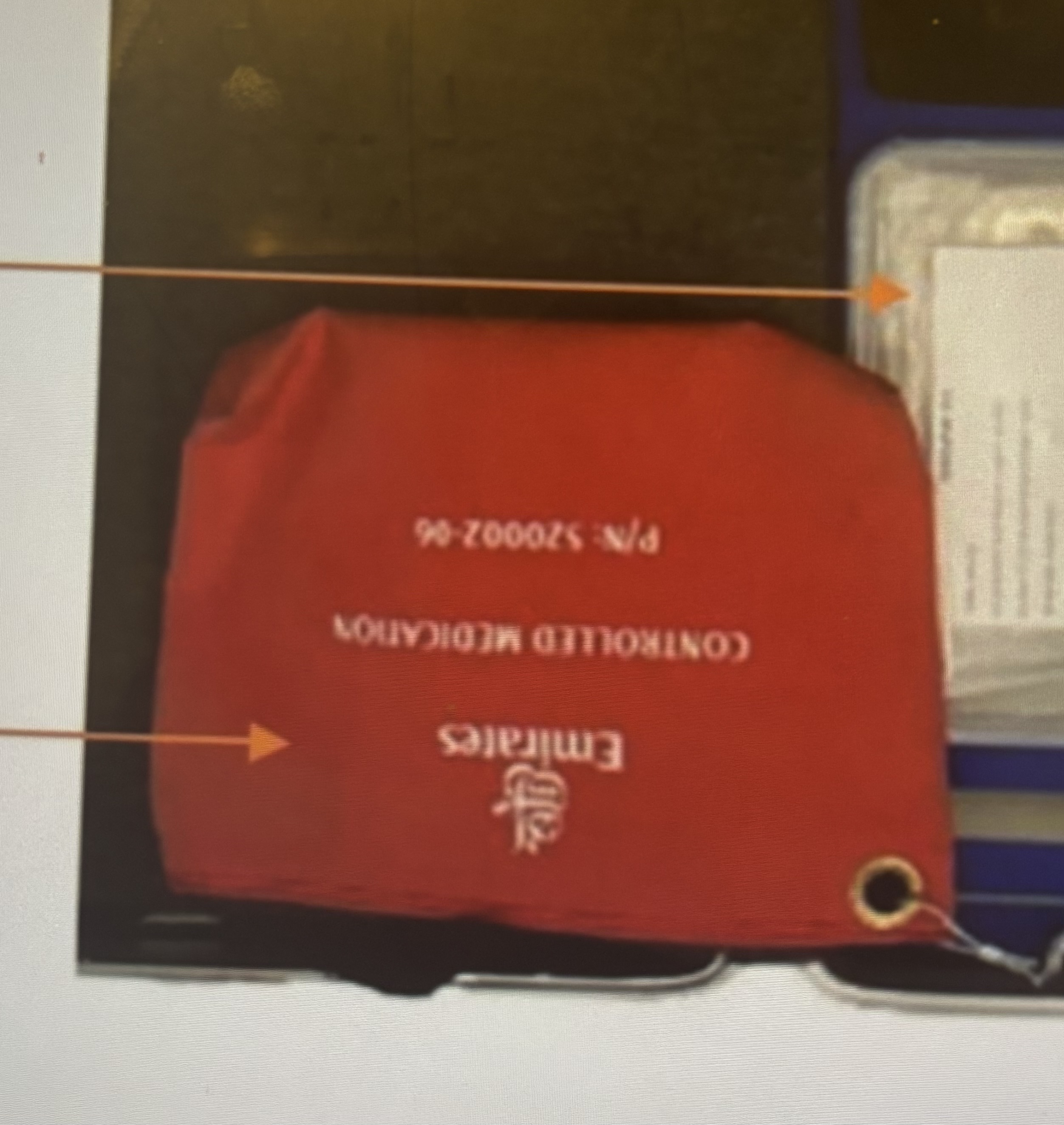 <p>Controlled Medication Bag</p>