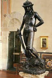 <p>Donatello david </p><p>bronze</p>