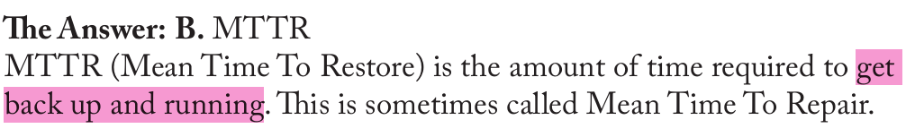 <p>MTTR</p>
