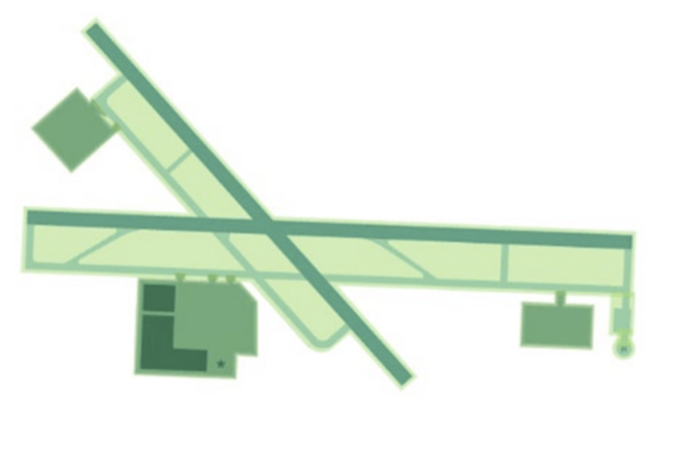 <p>That part of an aerodrome to be used for the take-off, landing and taxiing of aircraft, consisting of the manoeuvring area and the apron(s).</p>