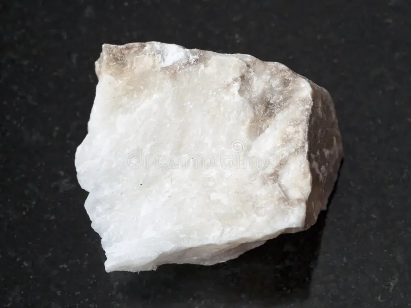 <ul><li><p>Chemical formula: CaSO<sub>4</sub></p></li><li><p>Hardness: 3-3.5</p></li><li><p>Cleavage: cubic; 3 planes 90 degrees</p></li><li><p>Color: dull white/grey</p></li><li><p>Luster: earthy</p></li><li><p>Streak: white</p></li></ul><p></p>