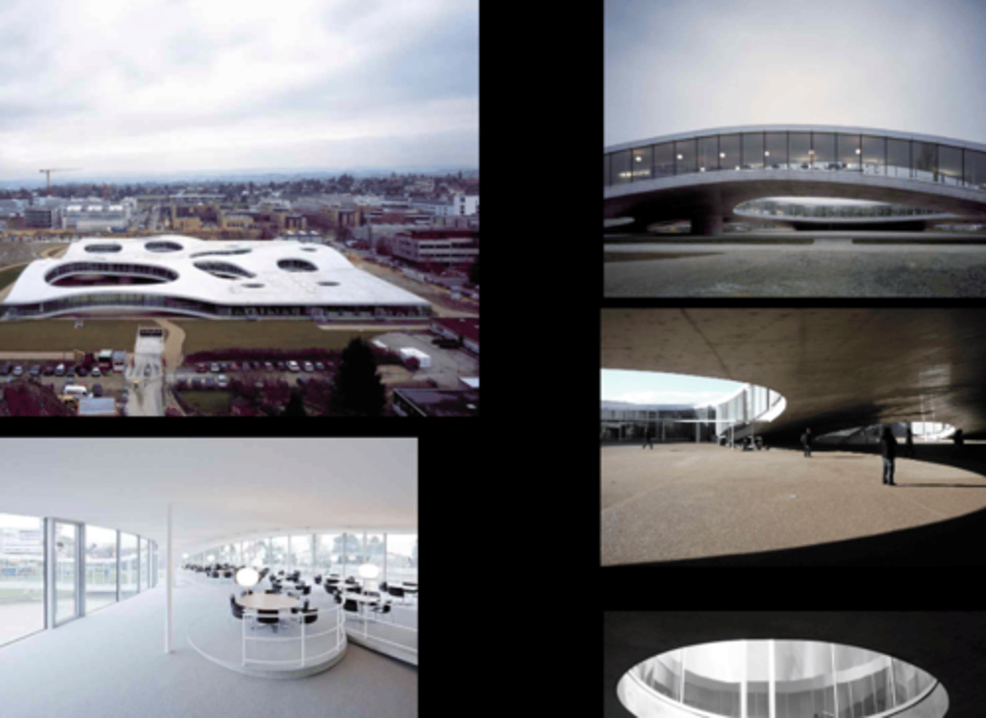 <p>VLOEREN</p><p>- creëren v interieurlandschap door de vloerplaten (vloer en dak golvend, zorgt voor zones in het gebouw zonder het plaatsen v muren)</p>