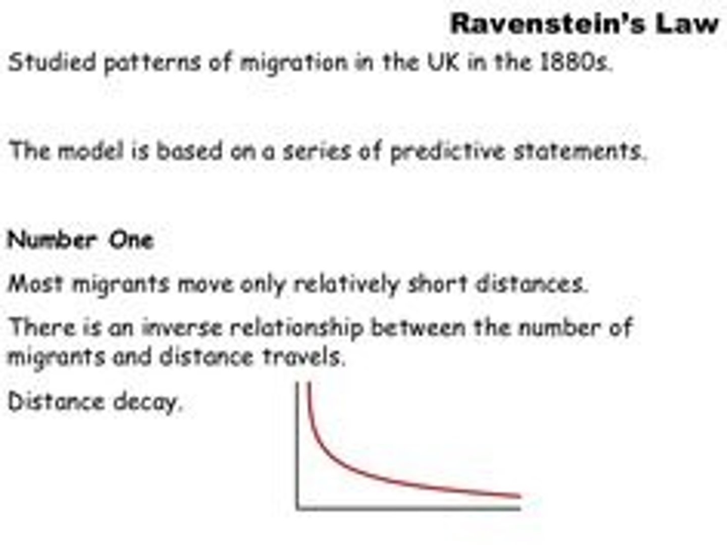<p>Most people only travel short distances. Few people have the means to migrate long distances. Women typically do not migrate far away.</p>