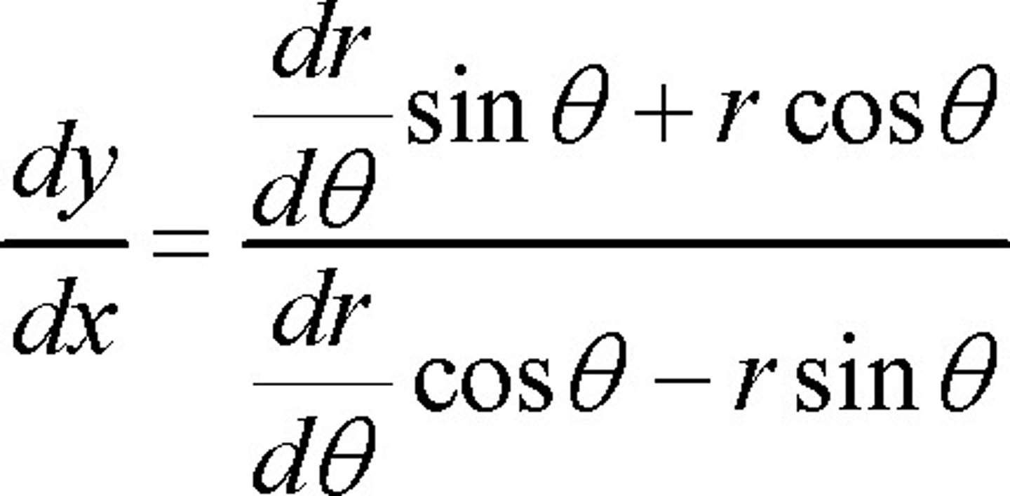 <p>same as using product rule on top and bottom of:</p><p>rsintheta/rcostheta</p>