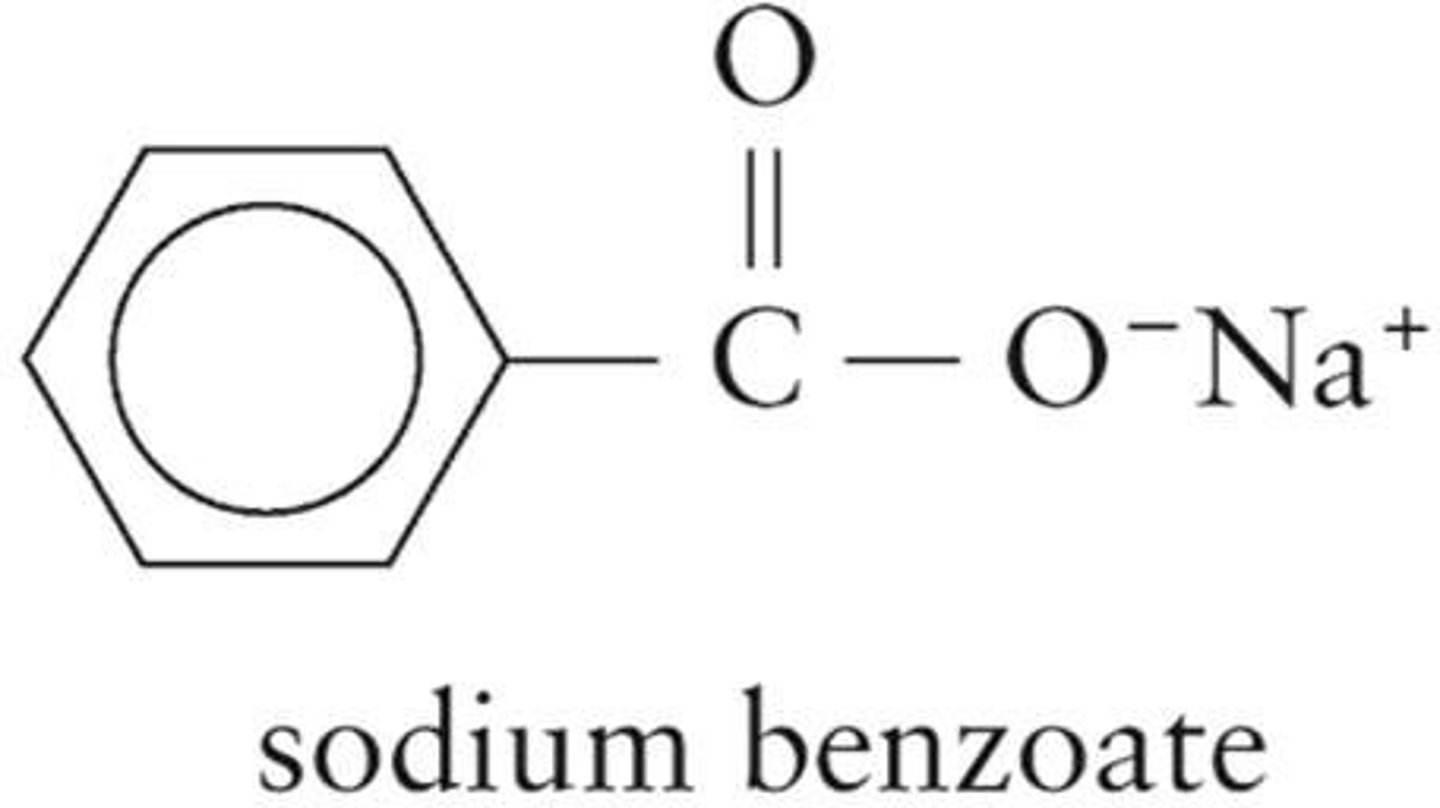 <p>Food preservative derived from benzoic acid.</p>