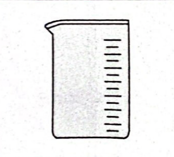 <p>Glass used to hold and heat solutions. Not used for measuring.</p>
