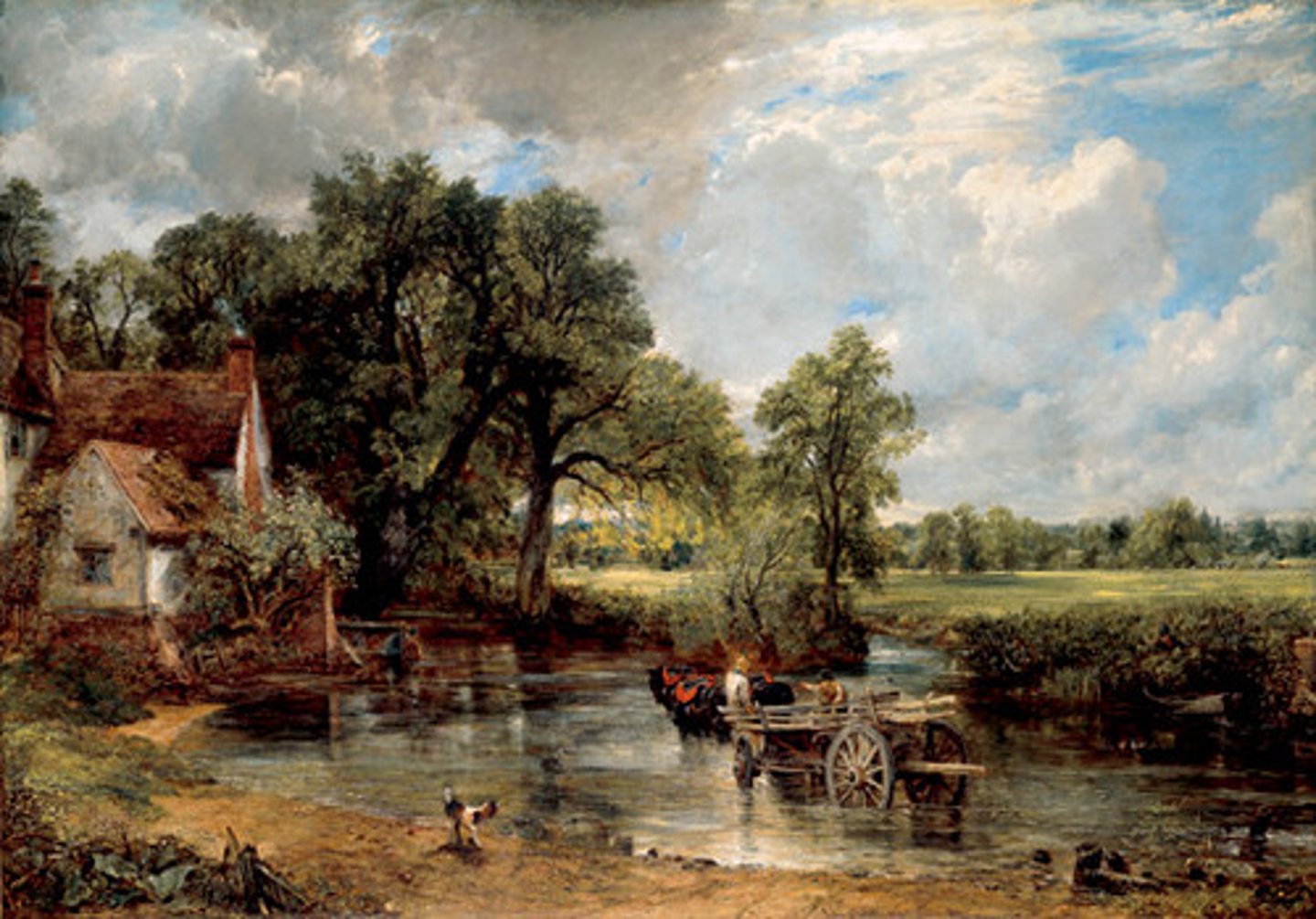 <p>English landscape painter. Used natural color stippled with white to demonstrate shifting atmosphere and changing seasons. (The Hay Wain)</p><p>3 multiple choice options</p>