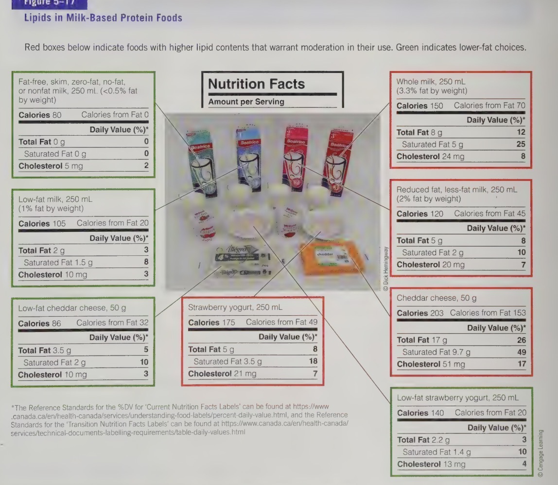 <ul><li><p>small changes in our food choices can drastically reduce our intake of dietary fat</p></li></ul><p></p>