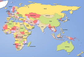 <p>Europe, Africa, Asia, the entire continent of Australia, and a large part of Antarctica<span style="font-family: Google Sans, Roboto, Arial, sans-serif">.</span></p>