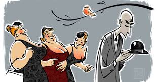 <p><strong>faire sur son compte, à son propos, des plaisanteries plus ou moins malveillantes</strong></p>