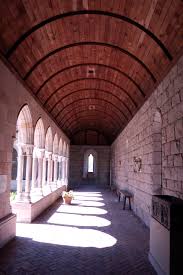 <p>a long, extended archway</p>