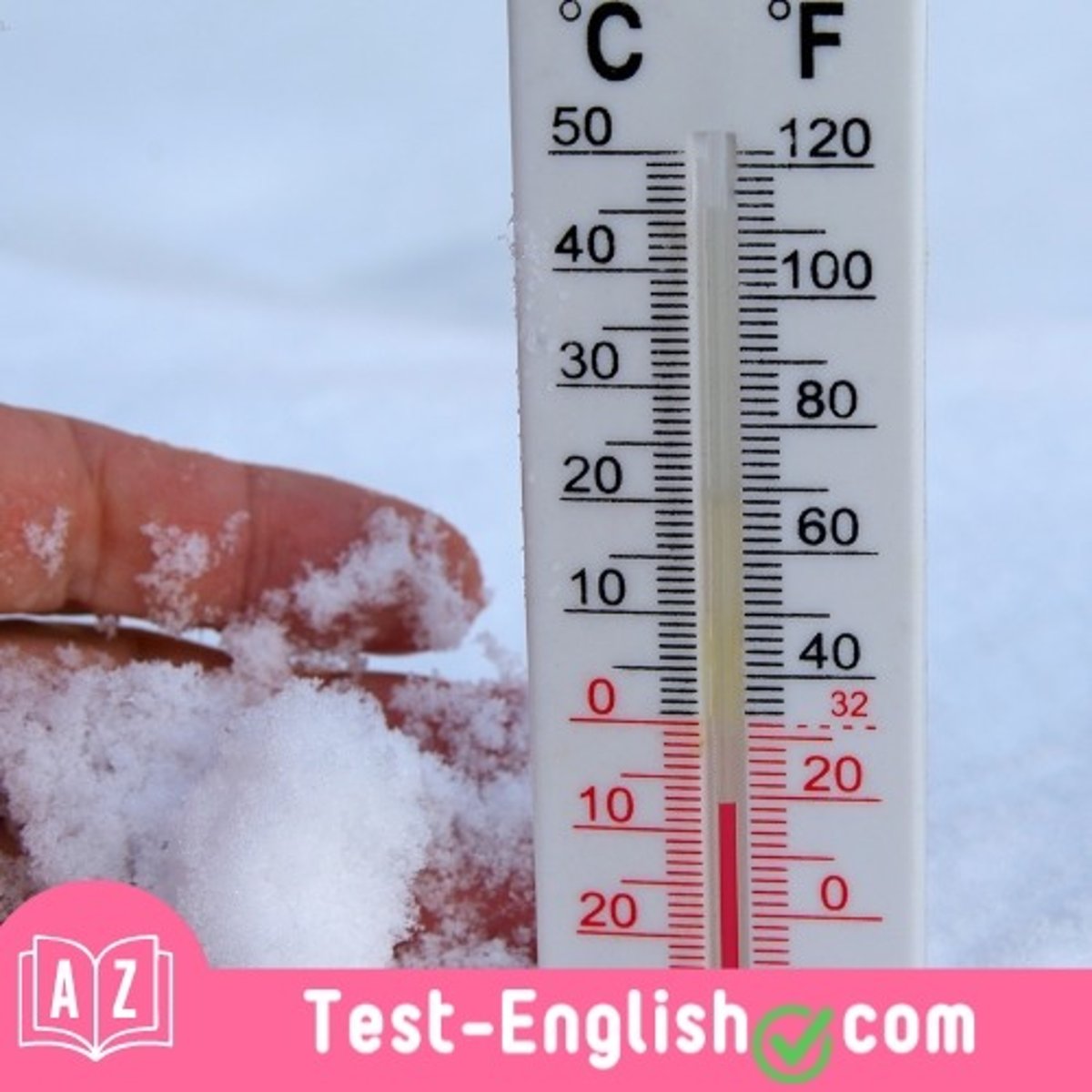 <p>It's _____. We are having sub-zero temperatures.</p>