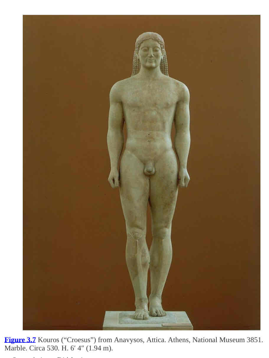 <p>Anavyssos kouros</p>