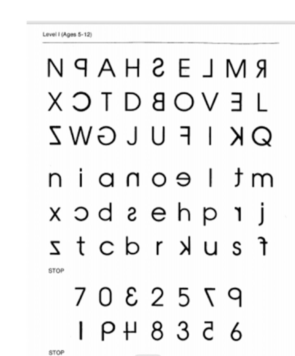 <p>for this sheet pt crosses out any backward letters</p>