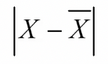 * Sire Arthur Eddington
  * Astrophysicist and mathematician
* Each deviation score would be taken at the absolute value