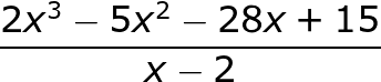 <p><span>Divide the following polynomials:</span></p><ol><li><p></p><img src="https://study.com/cimages/multimages/16/440786281_p3d.png" data-width="100%" data-align="center"></li><li><p></p><img src="https://study.com/cimages/multimages/16/447351879_p3c.png" data-width="100%" data-align="center"></li><li><p></p><img src="https://study.com/cimages/multimages/16/3921566_p3a.png" data-width="100%" data-align="center"></li><li><p></p><img src="https://study.com/cimages/multimages/16/1731749259_p3b.png" data-width="100%" data-align="center"></li></ol><p></p>