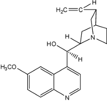 <ul><li><p>1st known antimalarial</p></li><li><p>is a <strong>blood schizonticide</strong> = targets something in malial life cycle</p></li></ul><p></p>