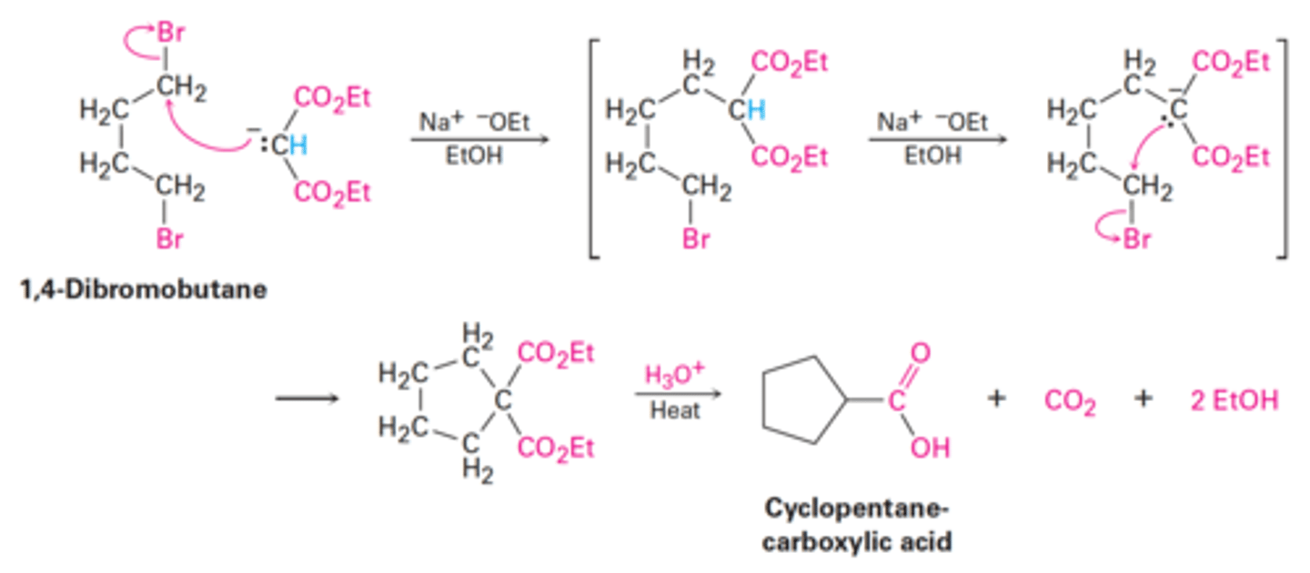 <p>How can cycloalkanecarboxylic acids be prepared?</p>