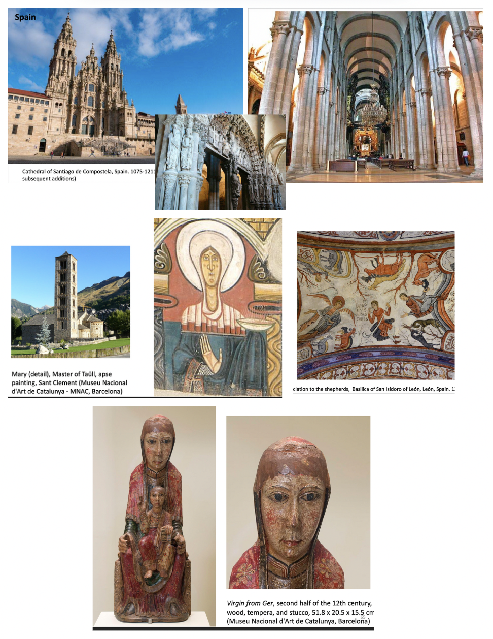 <p>Pilgrimage Art &amp; Architecture - Spain</p>
