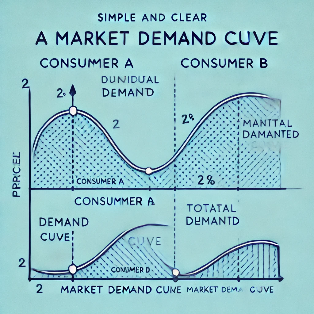 <p><span style="color: yellow">What is the market demand curve and how is it derived from the individual demand curves?</span></p>