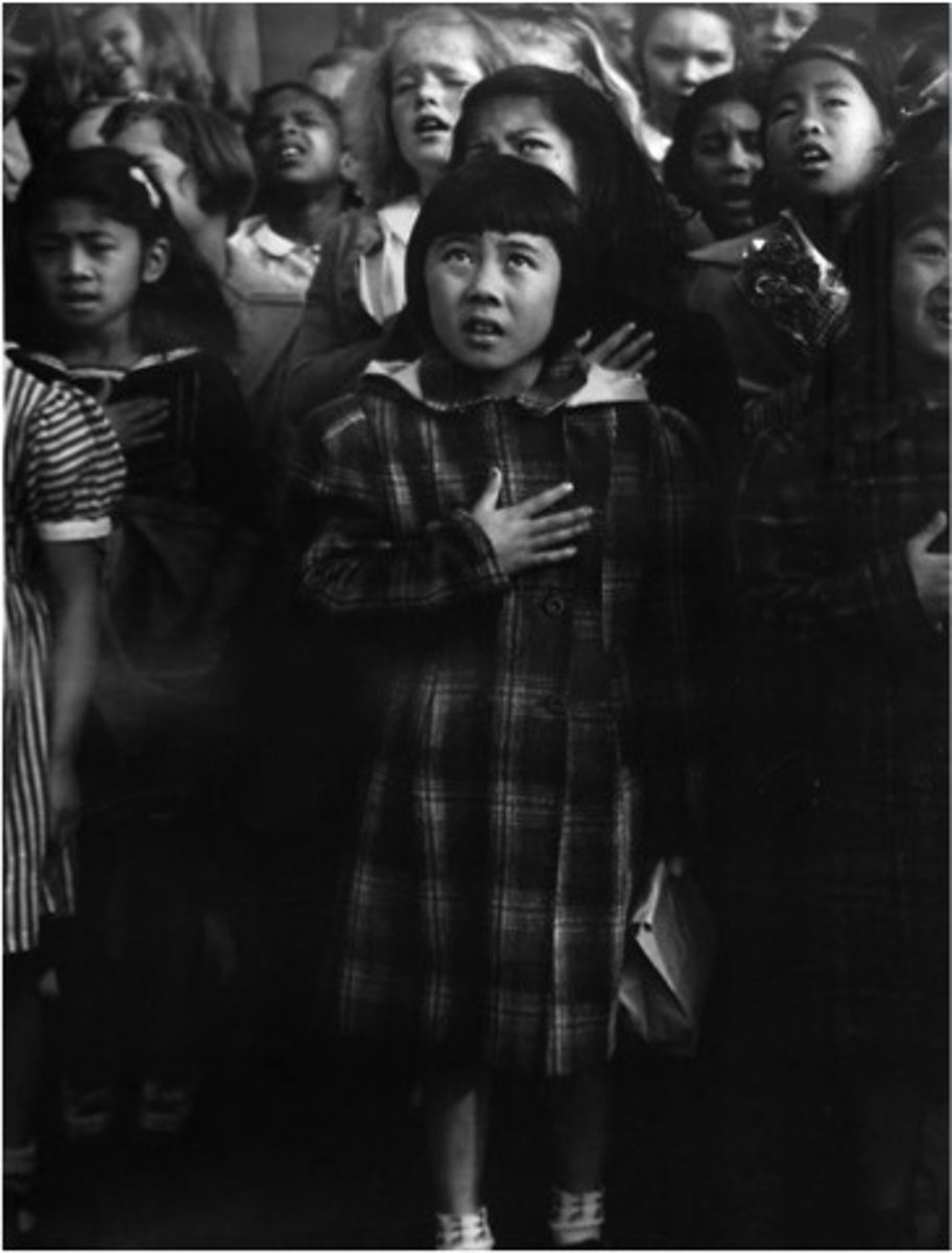 <p>In 1942 the U.S. Government removed more than 100,000 people of Japanese birth and ancestry from their homes on the pacific coast to relocation centers</p>