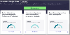 <p>Provides a central hub for admins to discover platform capabilities and discover new applications.</p>