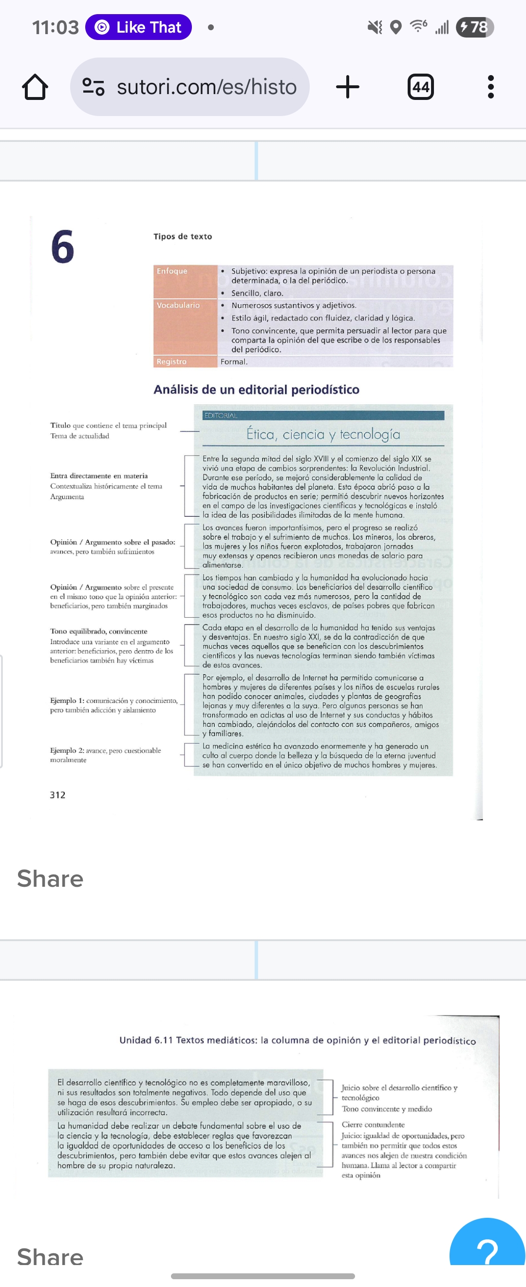 <p>columa de opinion</p>