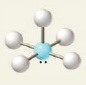 <p>e⁻ geo: octahedral molecular geo: square pyramidal hybridization: sp³d² bond angle: &lt;90°</p>