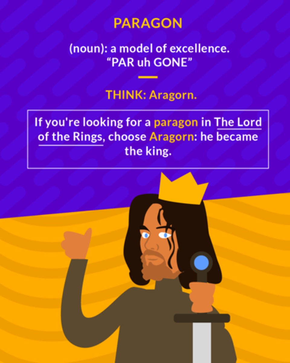 <p>(noun) a model of excellence or perfection</p><p>(noun) a model of excellence</p>