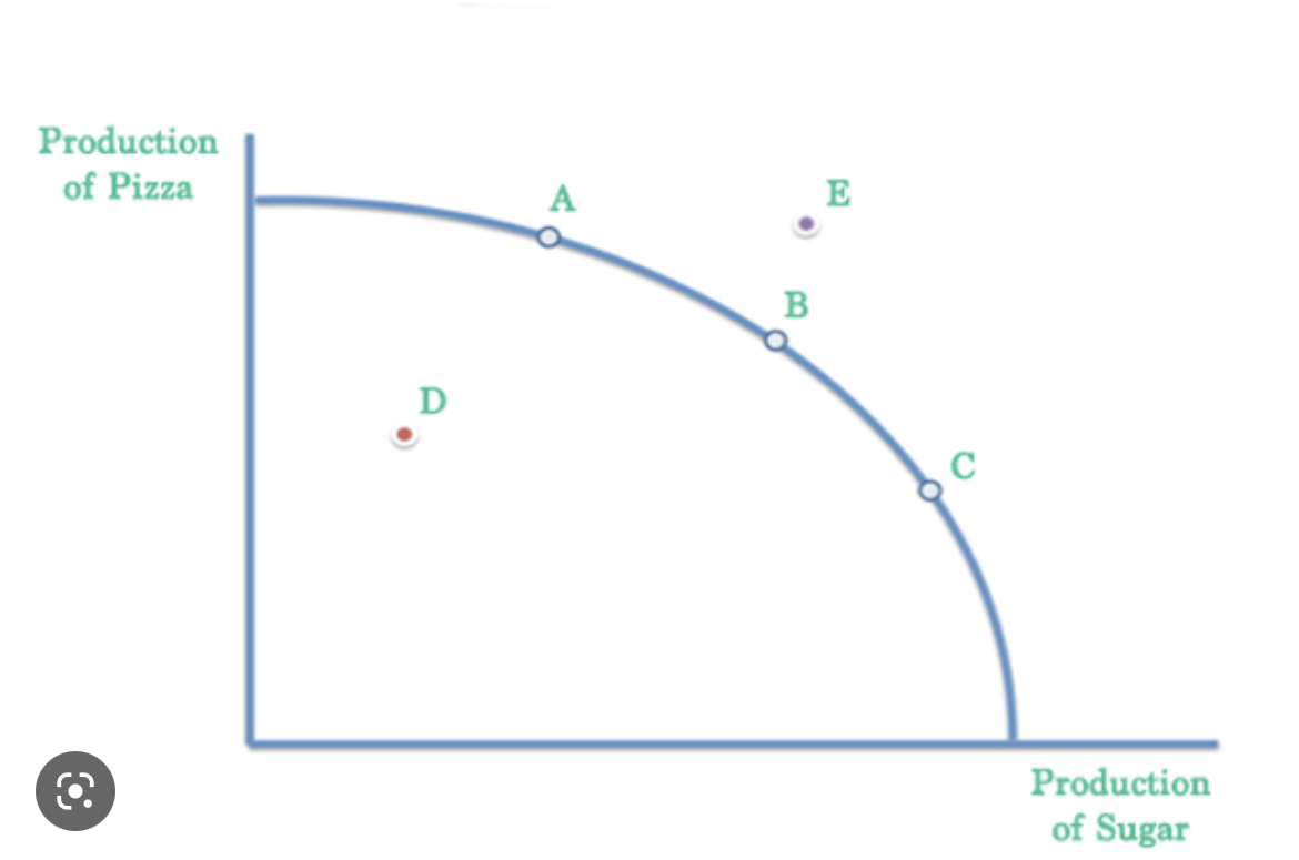 Production Possibilities Curve (PPC)