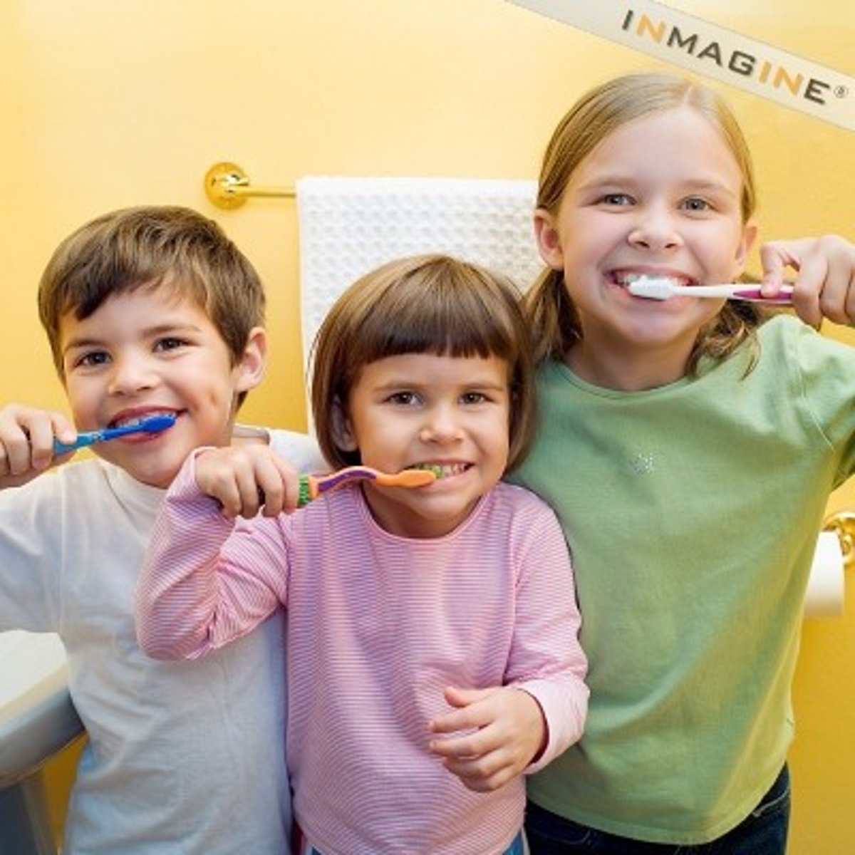 <p>They are brushing themselves.</p>