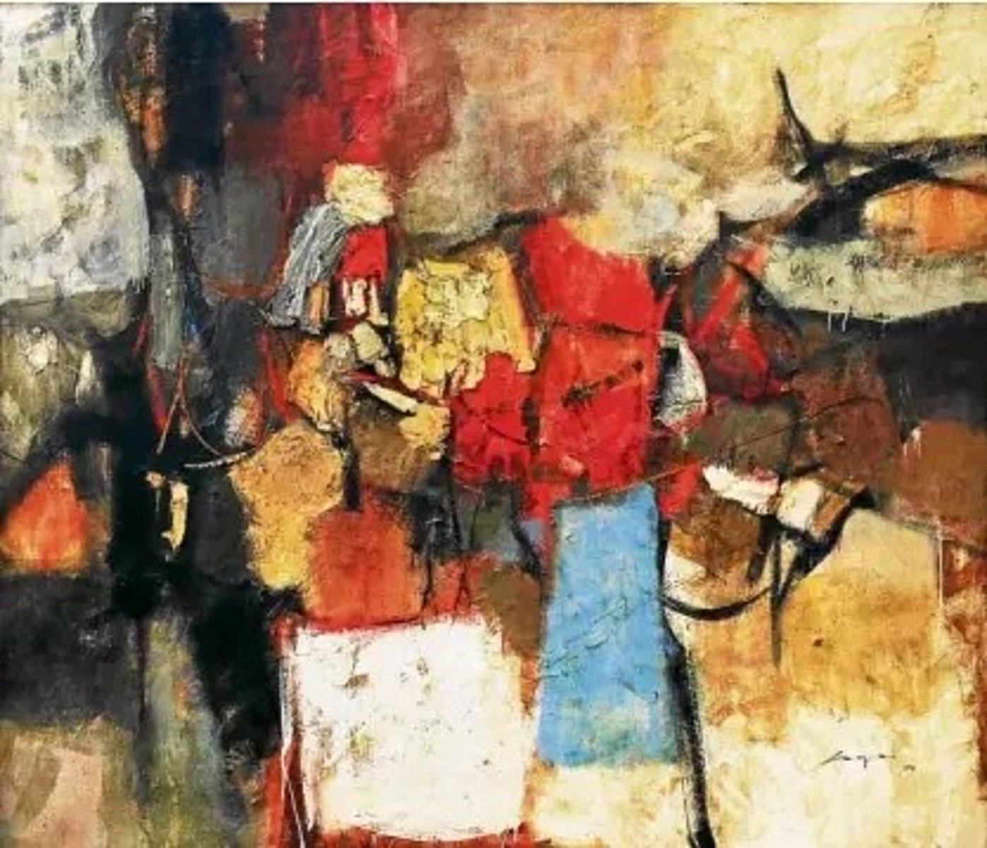<p>Created an authentic Filipino abstract and recognized as National Artist for Painting in 2003.</p>