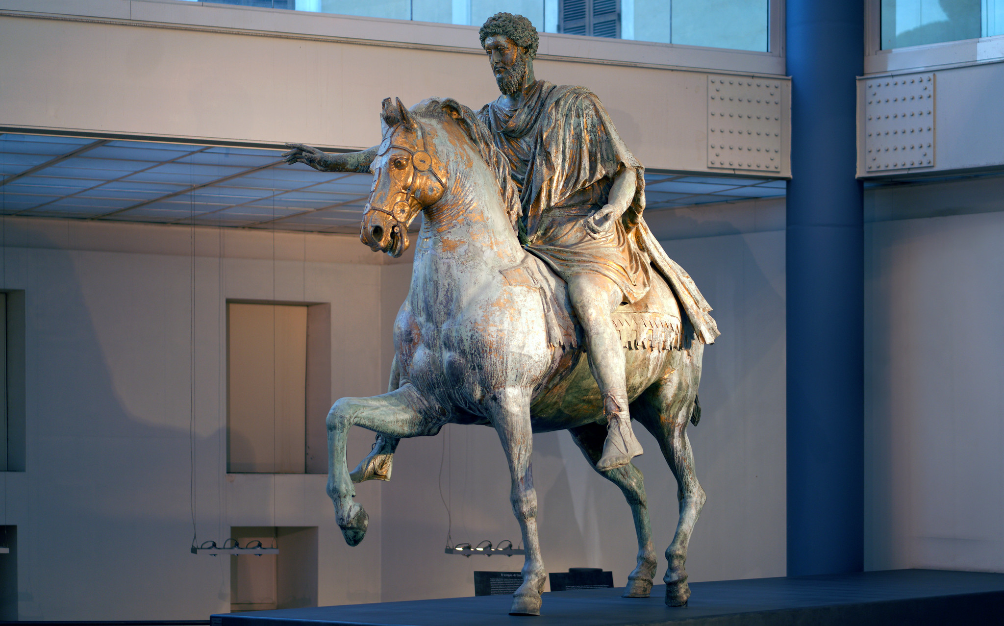 <p>Equestrian Sculpture of Marcus Aurelius:</p>